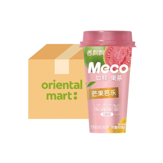 Xiang Piao Piao Meco Mango & Guava Fruit Juice (Case of 15) 香飄飄 蜜谷果汁茶 (芒果芭樂) (15杯)