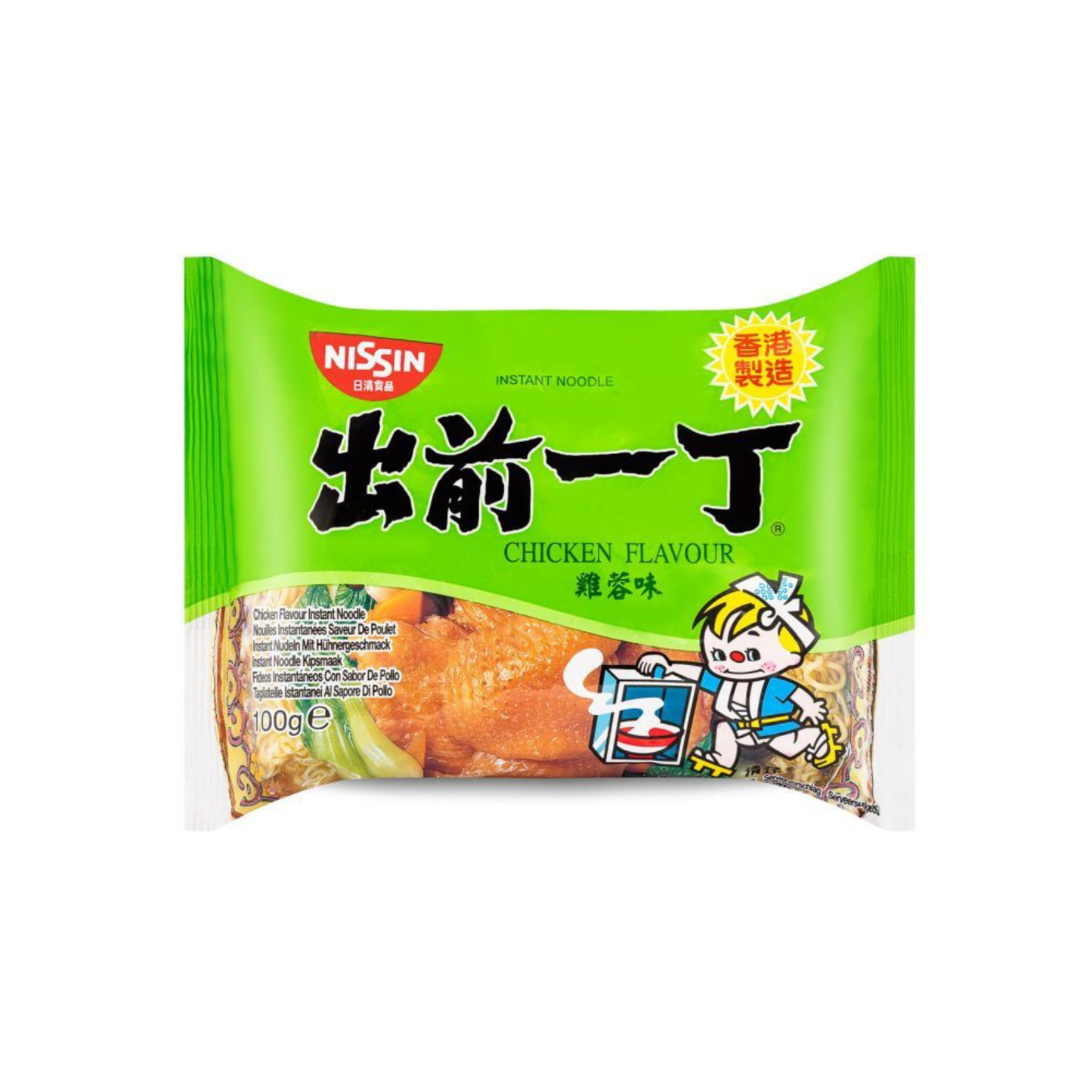 Nissin Chicken Flavour Instant Noodles 出前一丁 雞蓉味即食湯麵