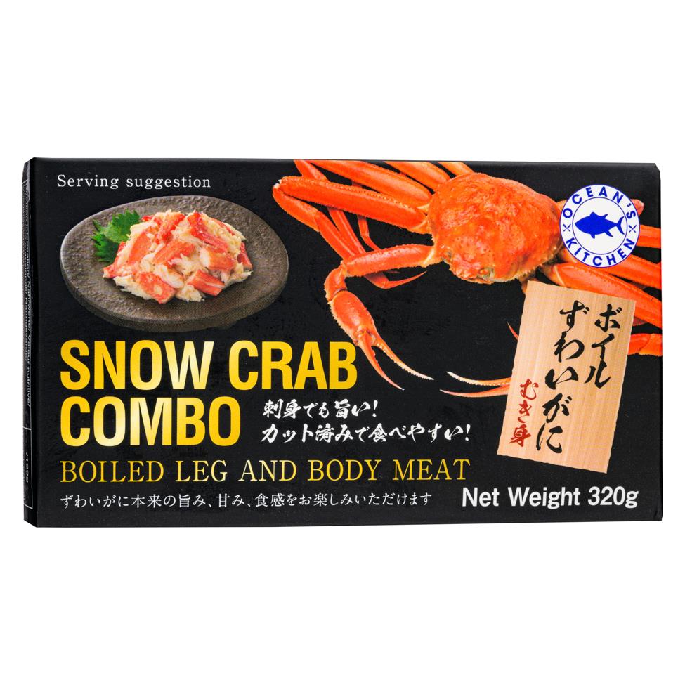 Ocean's Kitchen Snow Crab Combo (Boiled Leg and Body Meat)