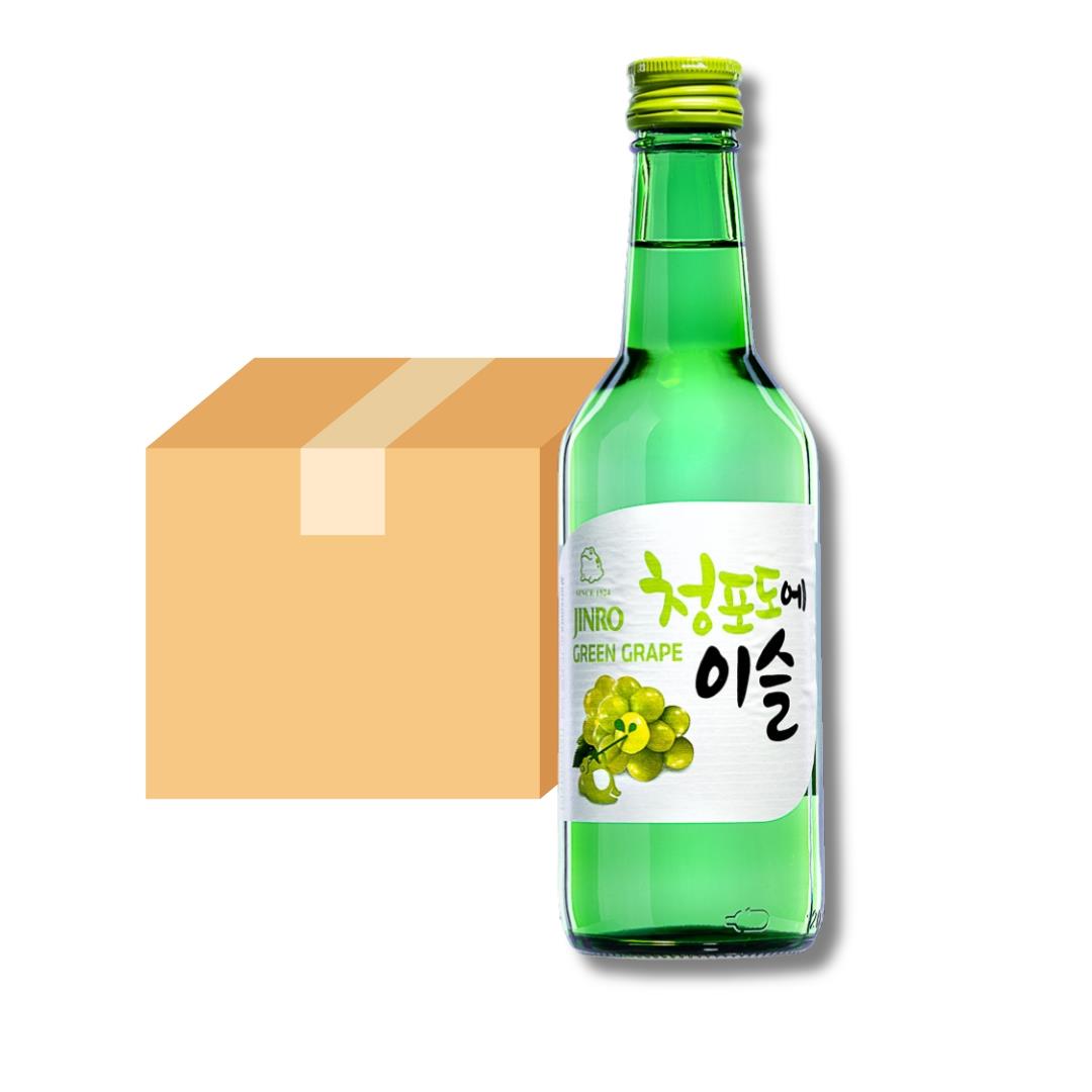 Jinro Grape Soju 청포도에이슬 (ABV 13%) (Case of 20)