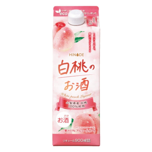 HiNODE White Peach Liquor 白桃のお酒 (ABV 7.5%)