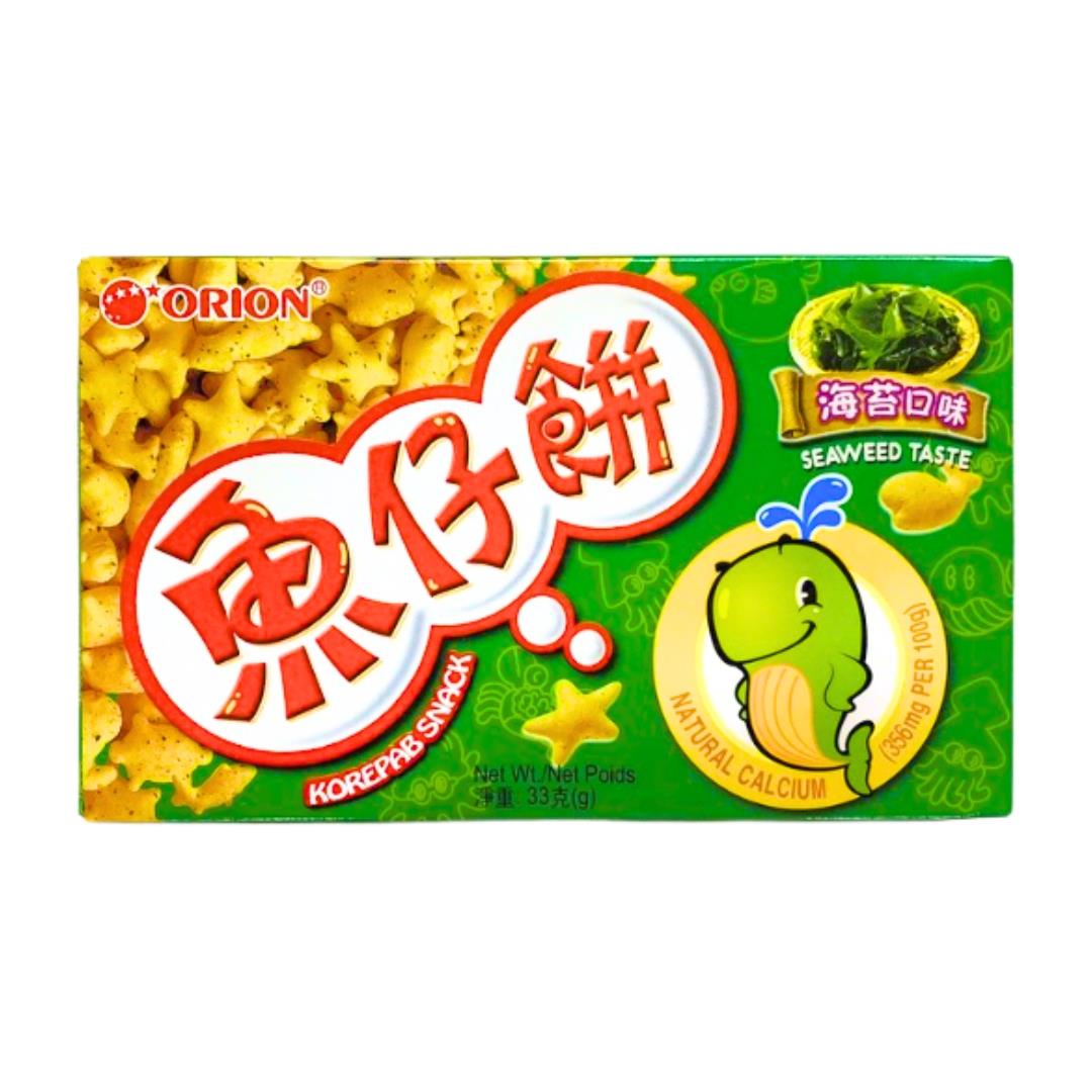Orion EDO Korepab Snack (Seaweed Flavour) 魚仔餅 (海苔口味)
