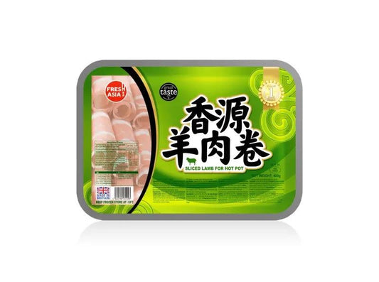 Freshasia Frozen Sliced Lamb for Hot Pot 香源 羊肉卷