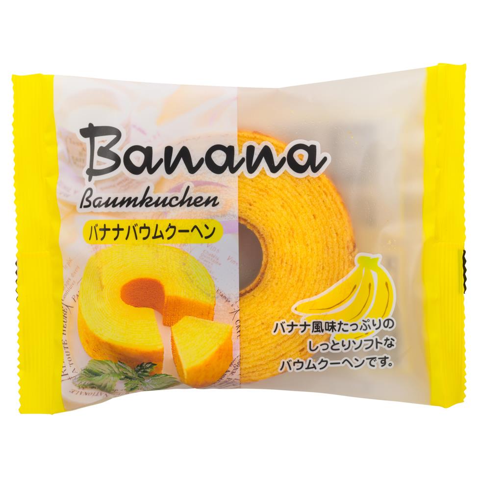 Taiyo Mini-Baumkuchen (Banana Flavour) 迷你年輪蛋糕 (香蕉味)