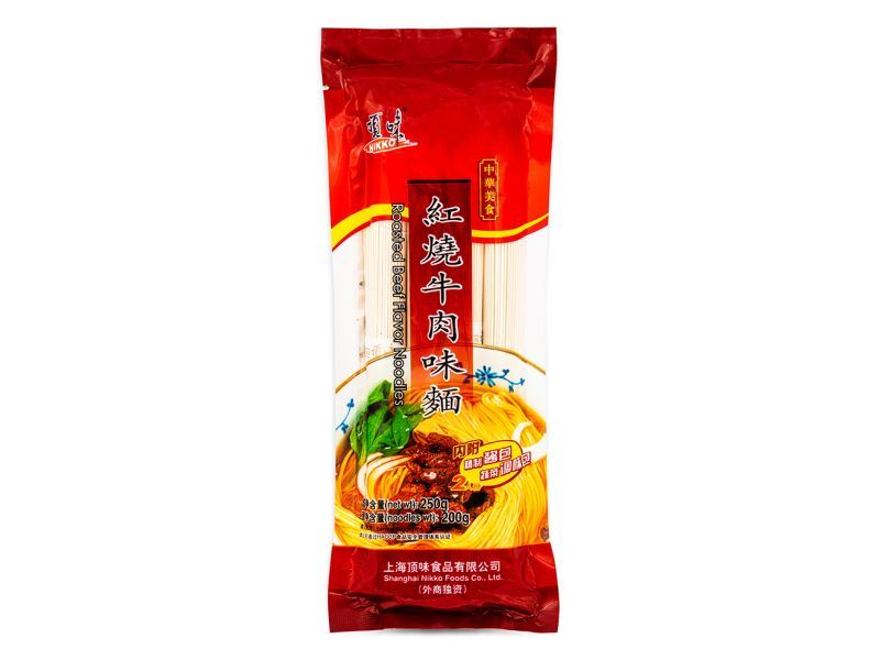 Nikko Roasted Beef Flavor Noodles 顶味 红烧牛肉味面