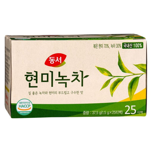 Dong Suh Brown Rice Green Tea (25 bags) 현미녹차