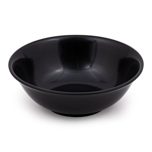 8' Black Melamine Noodle Bowl