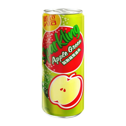 Vita Sparkling Apple Green Tea 維他 氣泡蘋果茶 - Best Before: 04/12/2025