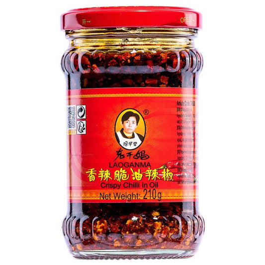 Lao Gan Ma Crispy Chilli in Oil 老干妈香辣脆油辣椒