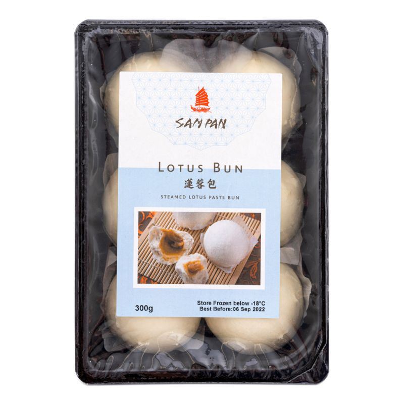 Sam Pan Lotus Buns 舢舨 蓮蓉包