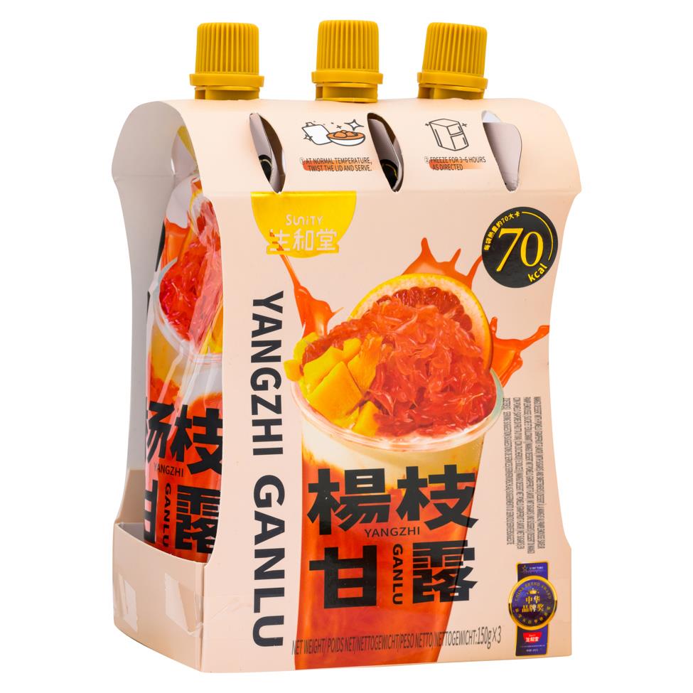 Sunity Mango Grapefruit Sago (3 pcs) 生和堂 楊枝甘露 (清爽柚柚) (3包)