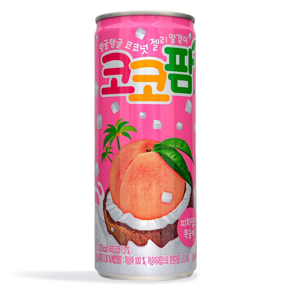 海太水蜜桃椰果飲料 (罐裝)