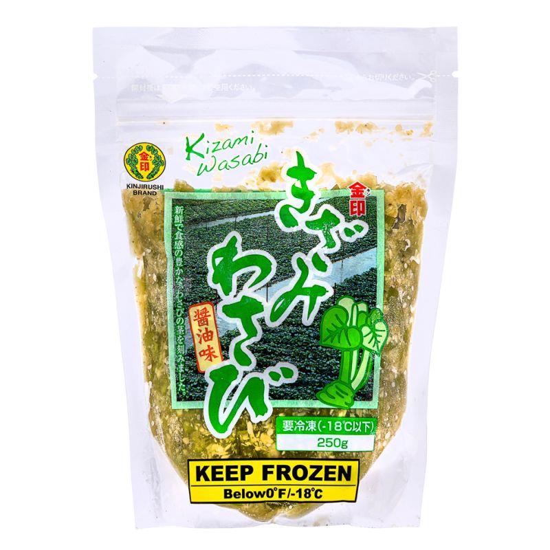 Kinjirushi Kizami Wasabi 金印 きざみわさび (醬油味)