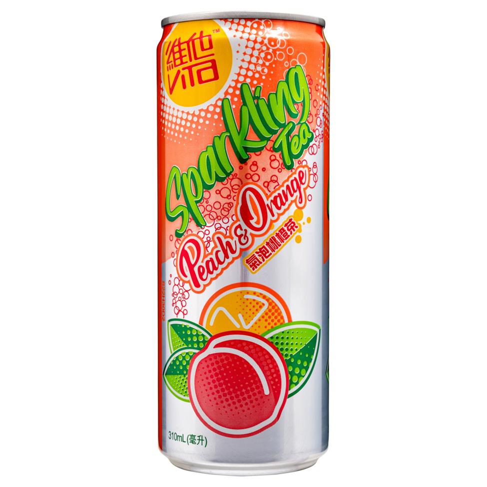 Vita Sparkling Peach & Orange Tea 維他 氣泡桃橙茶