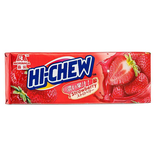 Morinaga Hi-Chew Candy (Strawberry Flavour) 森永 嗨啾果汁糖 (草莓味) (L)