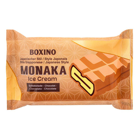 Boxino Japanese Style Monaka Wafer Ice Cream (Chocolate Flavour)