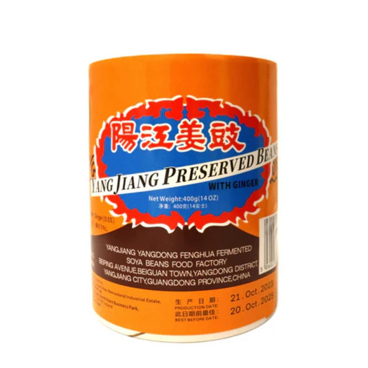 Ye Feng Hua Yang Jiang Preserved Black Beans with Ginger 葉豐華牌 陽江薑豉