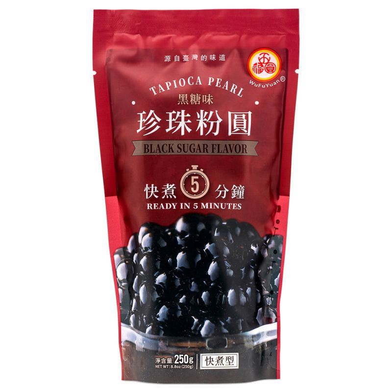 Wu Fu Yuan Tapioca Pearl (Black Sugar Flavour) 五福圓 珍珠粉圓 (黑糖味)