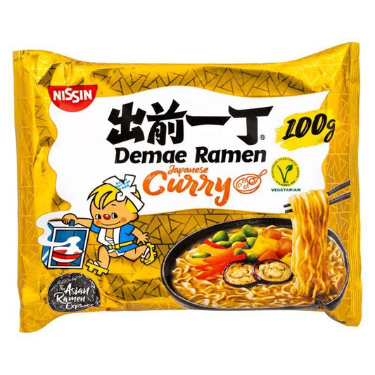 Nissin Demae Ramen (Japanese Curry) (Case of 30)