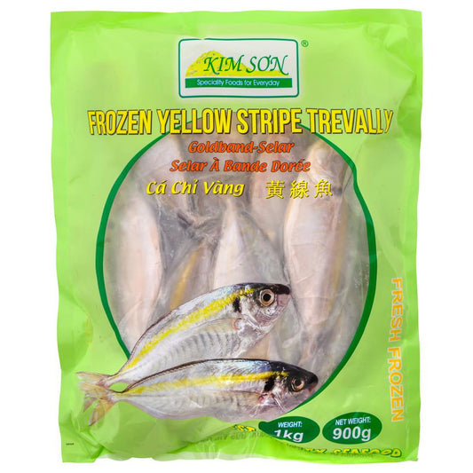 Kim Son Frozen Yellow Stripe Trevally 黃線魚 1kg