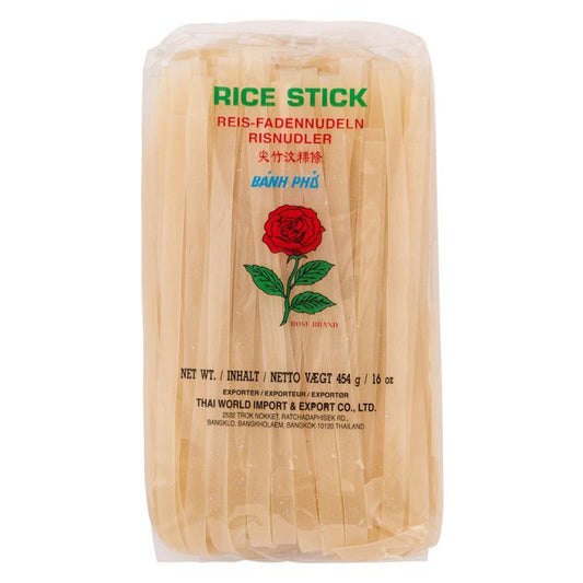 Rose Brand Rice Stick 玫瑰牌 尖竹汶粿條 (10mm)