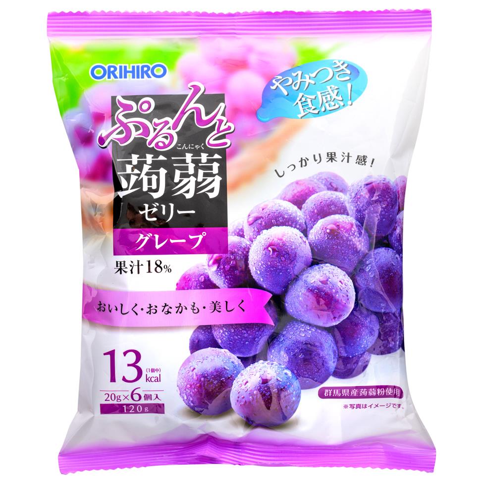 Orihiro Konjac Jelly (Grape)