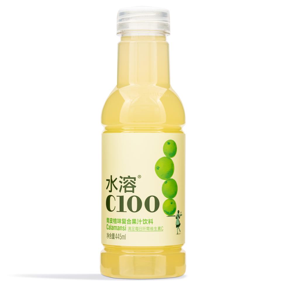 Nongfu Spring Compound Juice Drink (Calamansi) 農夫山泉 水溶C100 (青檸味)