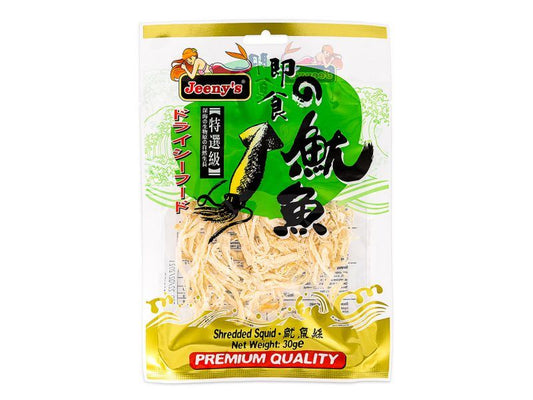 Jeeny's Shredded Squid 特選級即食魷魚魚絲