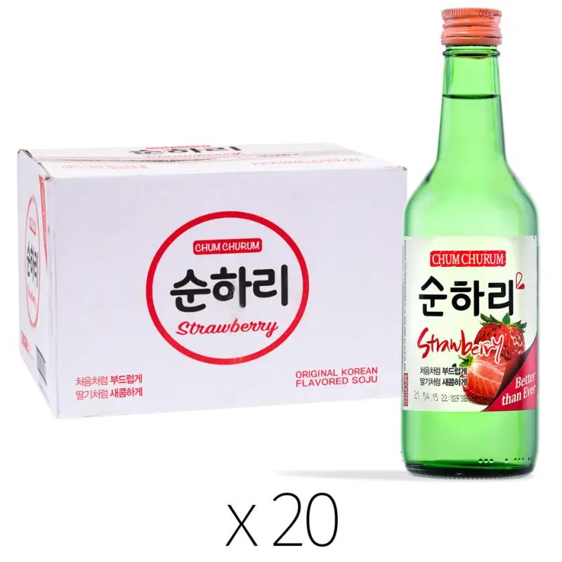 Chum Churum Strawberry Soju (ABV 12.0%) (Case of 20)