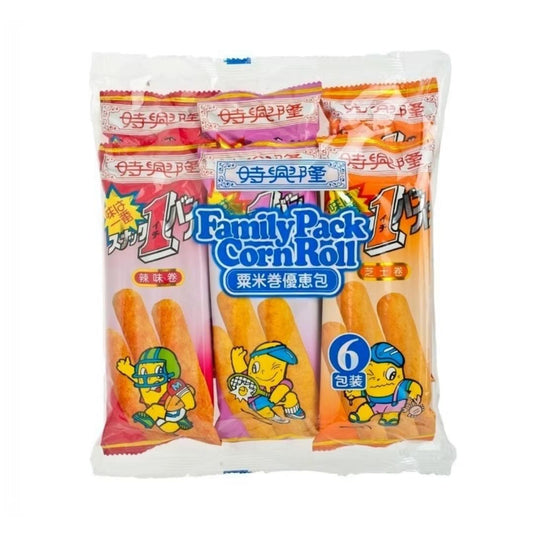 Sze Hing Loong Family Pack Corn Roll 時興隆 粟米卷 (優惠包)