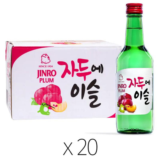 真露西梅烧酒 (真露 자두에이슬) (酒精度13%) (20瓶/箱)