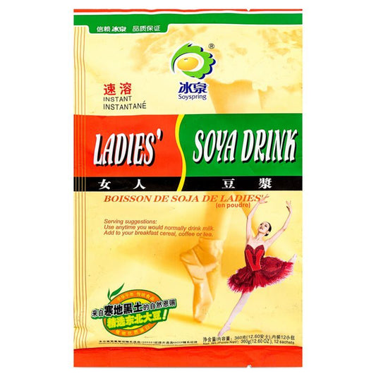 Soyspring Instant Ladies‘ Soy Drink 冰泉 速溶女人豆漿