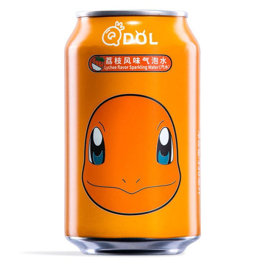 QDOL Pokemon Sparkling Water (Lychee Flavour) 夢可寶 荔枝風味氣泡水