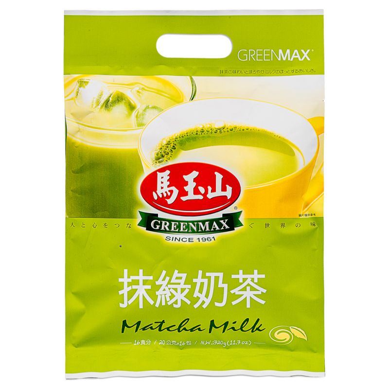 Greenmax Matcha Milk 馬玉山 抹綠奶茶