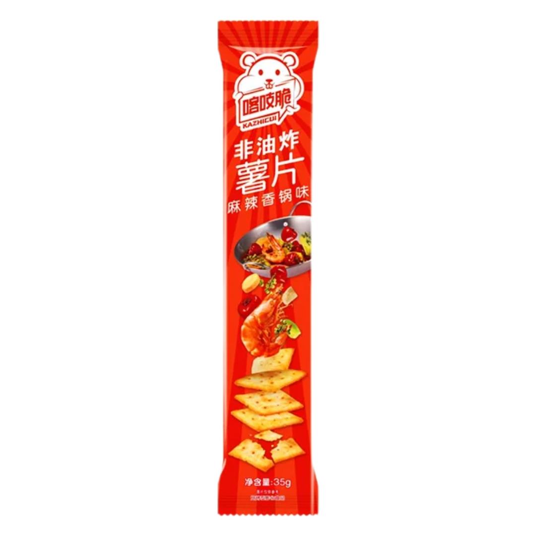 Cha Cha Potato Chips (Spicy Hot Pot Flavour) 洽洽 喀吱脆非油炸薯片 (麻辣香鍋味)