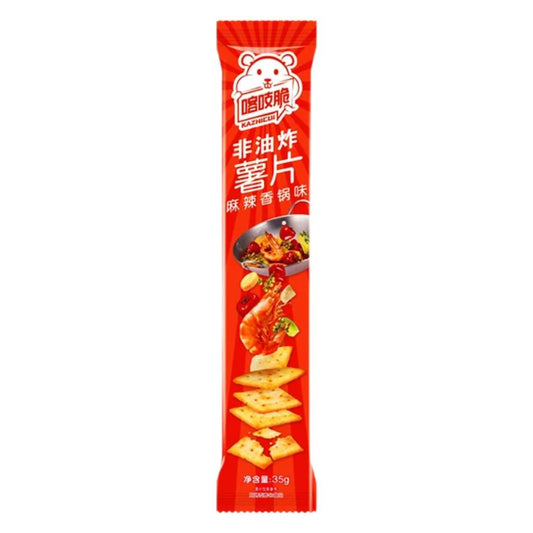 Cha Cha Potato Chips (Spicy Hot Pot Flavour) 洽洽 喀吱脆非油炸薯片 (麻辣香鍋味)