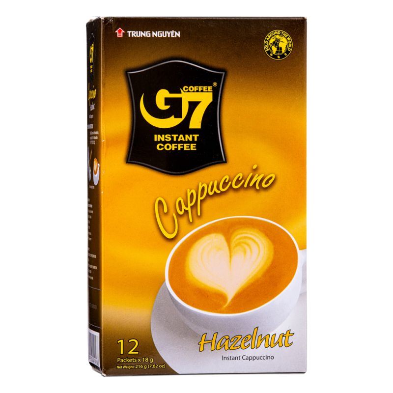 Trung Nguyen G7 Instant Coffee (Cappuccino Hazelnut)