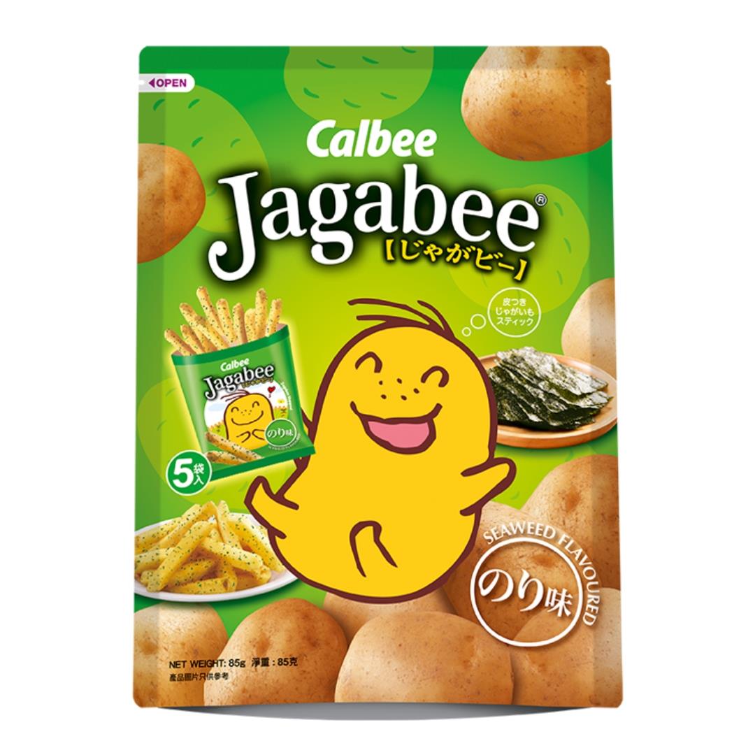 Calbee Jagabee Potato Sticks (Seaweed Flavour) 宅卡B薯條 (紫菜味)