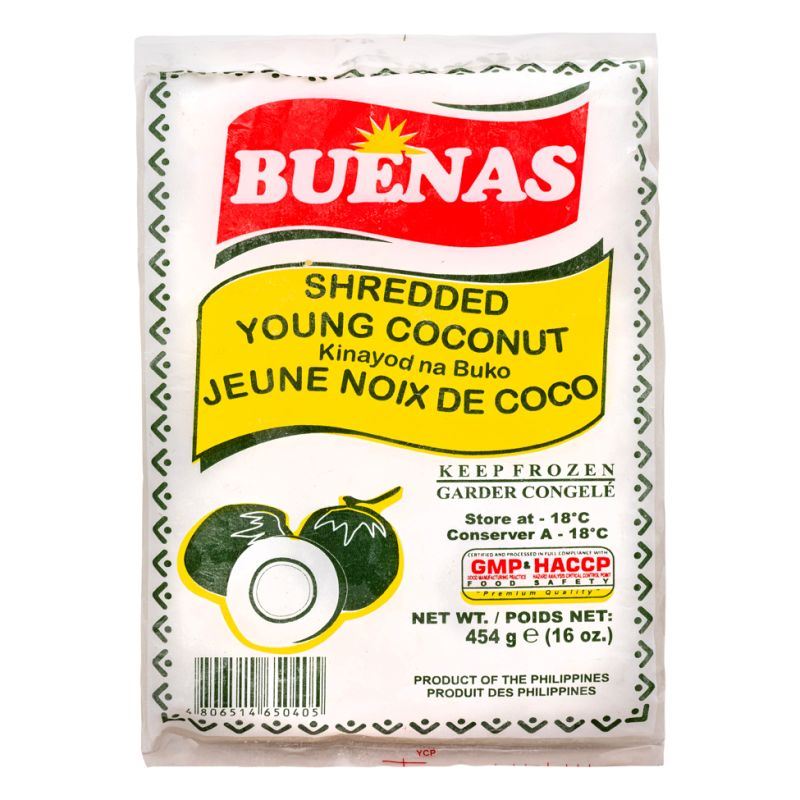 Buenas Frozen Young Shredded Coconut