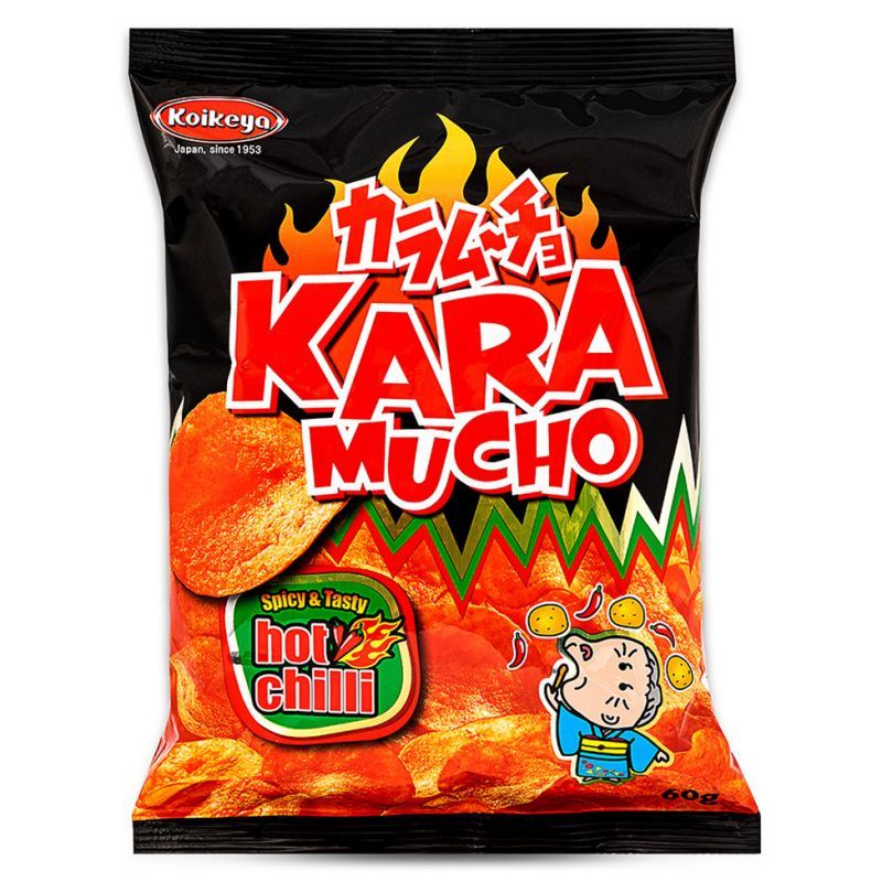 湖池屋卡辣姆久勁辣香脆洋芋片
