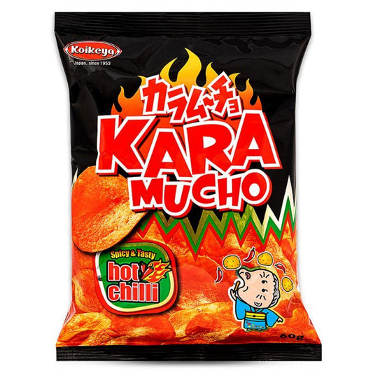 湖池屋卡辣姆久勁辣香脆洋芋片