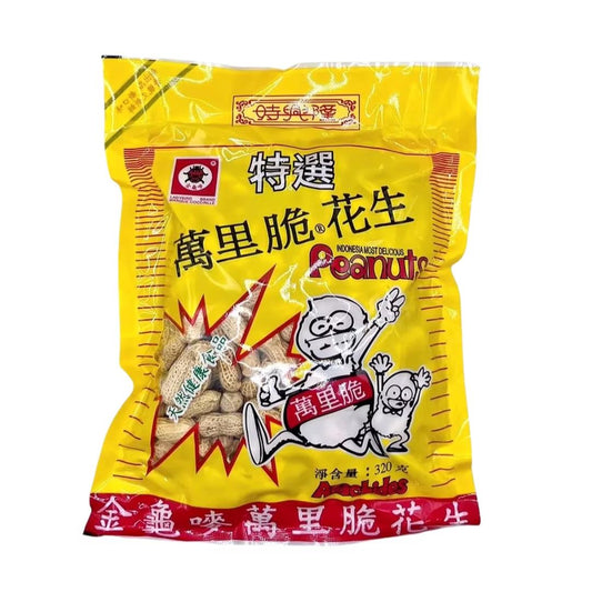 Sze Hing Loong Ladybird Roasted & Salted Peanuts 時興隆 金龜嘜萬里脆花生