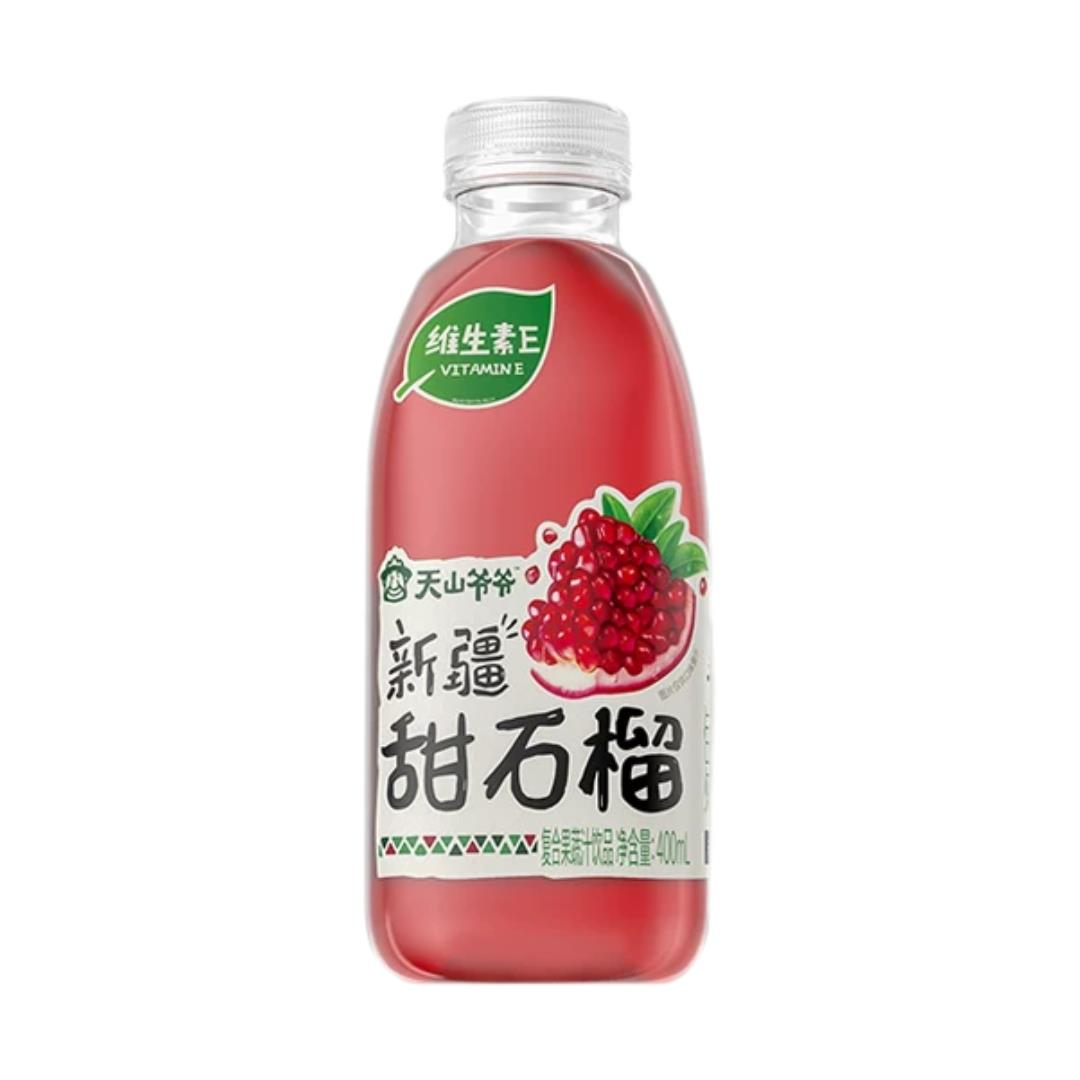 Genki Forest Grandpa Tianshan Drink (Sweet Pomegranate Flavour) 元氣森林 天山爺爺 (新疆甜石榴) - Best Before: 10/12/2026