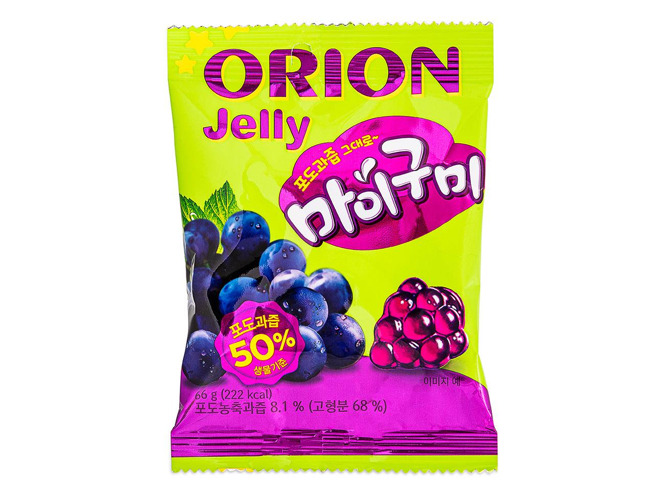 Orion O'Jelly Soft Gummy Candy (Grape Flavour)