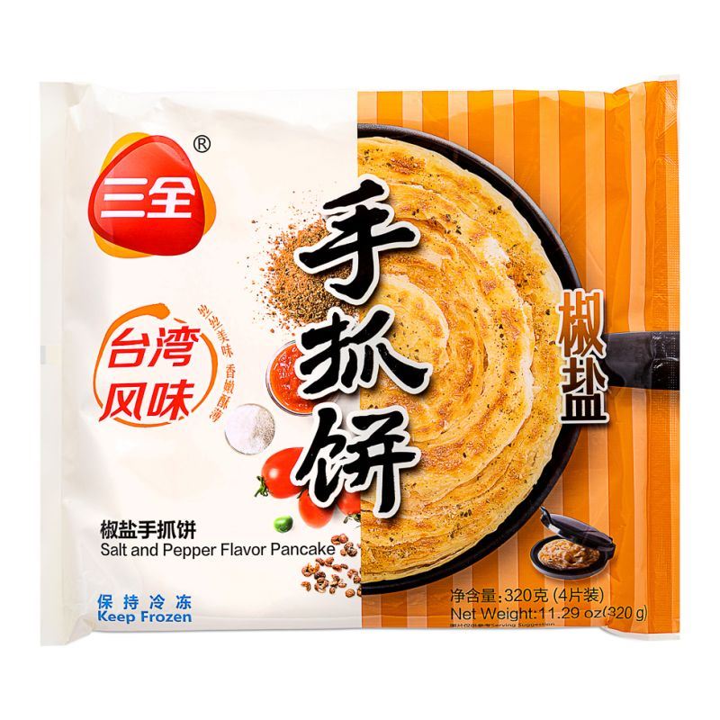 Sanquan Pancake (Salt and Pepper Flavour) 三全 手抓餅 (椒鹽)