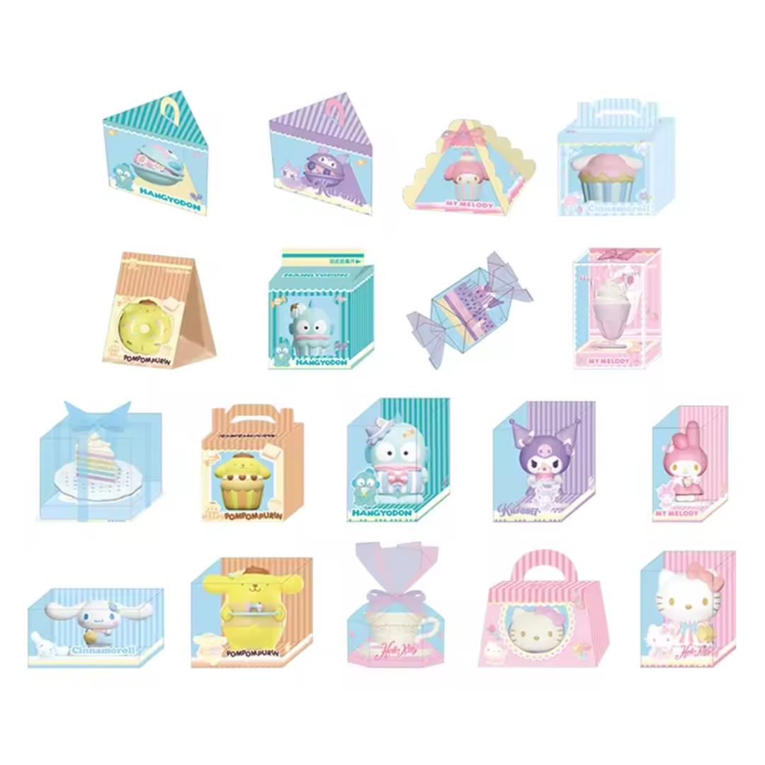 Jandoon Sanrio Dessert Series Mini Figure (Blind Box) 三麗鷗 甜品系列萌粒盲盒 (隨機出貨)