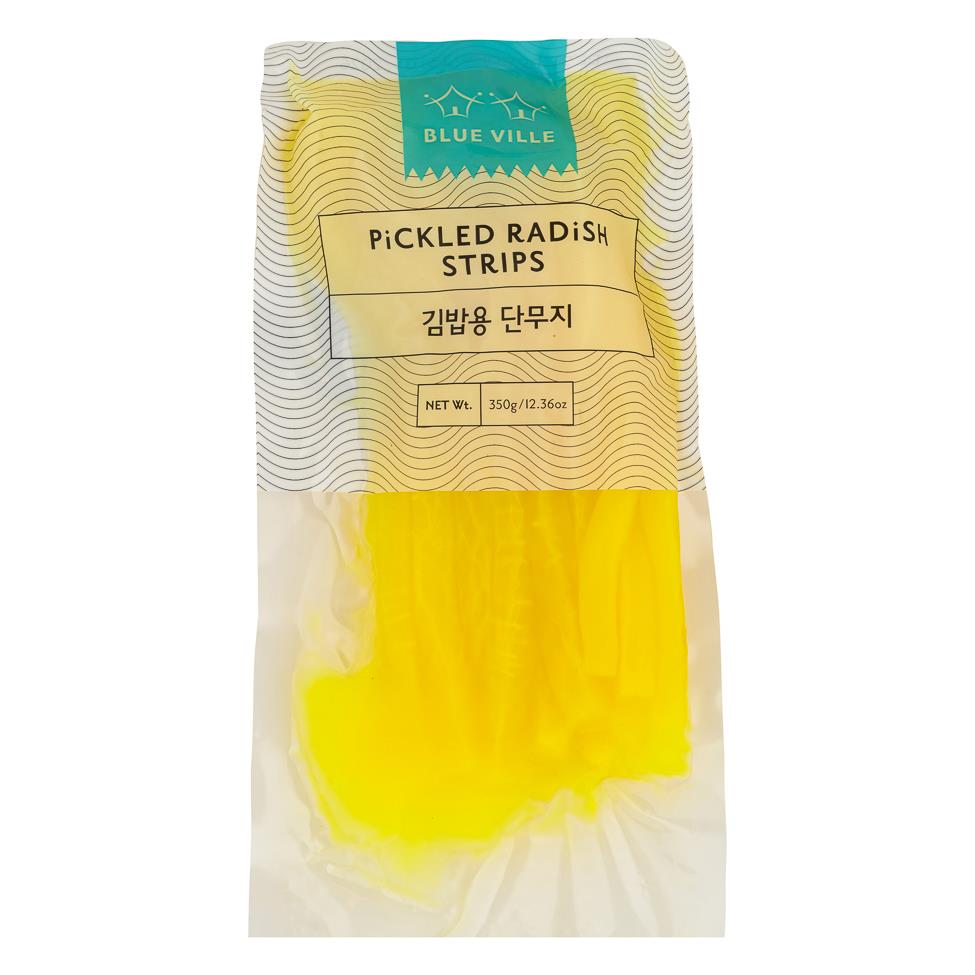 Blue Ville Pickled Radish Strips 김밥용 단무지