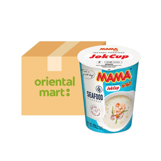 Mama Jok Cup Rice Porridge (Seafood Flavour) (Case of 12)