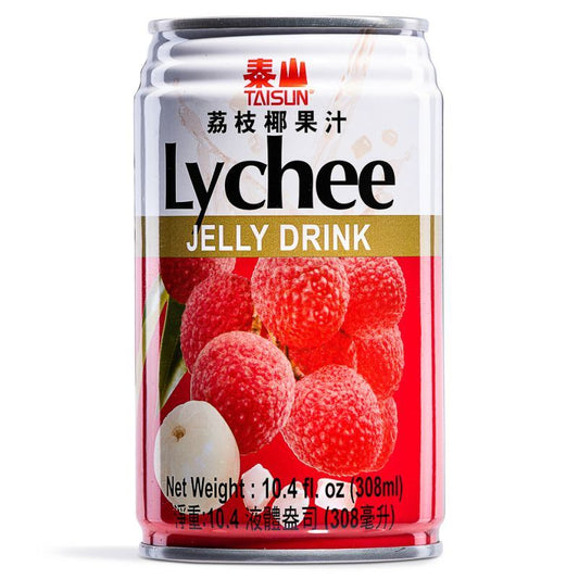 Taisun Lychee Jelly Drink 泰山 荔枝椰果汁