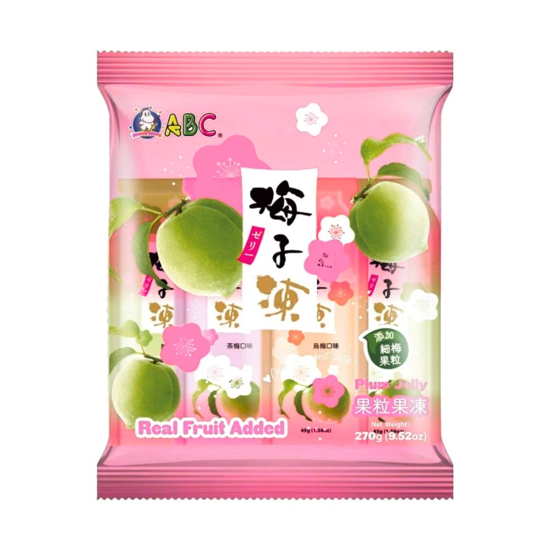 ABC Real Fruity Pouch Plum Jelly (Mixed Plum Flavour) 梅子凍 果粒果凍 (綜合梅子味道)